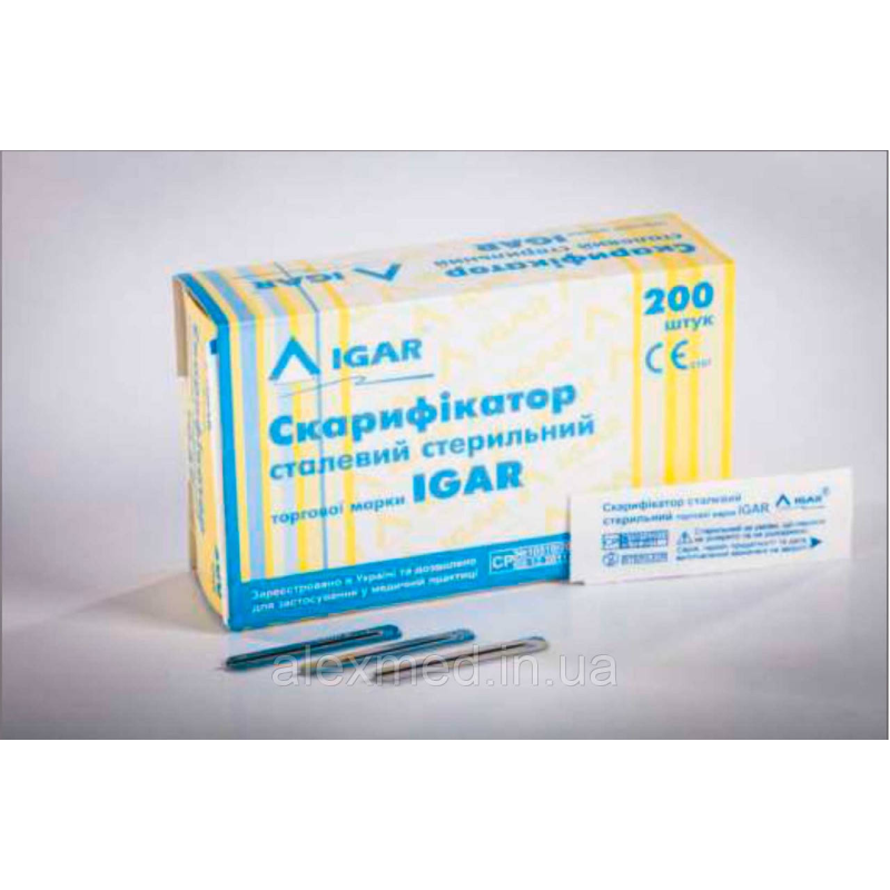 Скарифікатори медичні «IGAR» Скарифікатори медичні «IGAR»