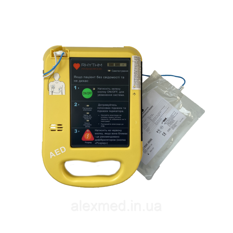 Автоматичний зовнішній дефібрилятор RHYTHM AED 7000