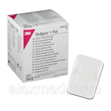Адгезивна пов“язка для закриття ран Medipore™+Pad 6*10см