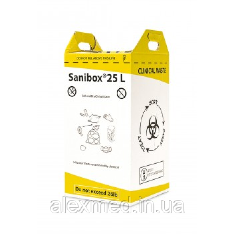 Контейнери Sanibox (РЕ пакет + картон) 25