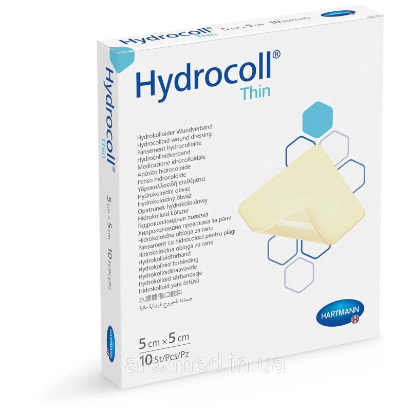 Пов’язка гідроколоїдна Hydrocoll® Thin