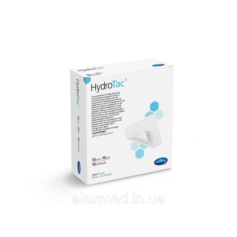 Пов“язка губчата з гелевим покриттям HydroTac® / Гідротак