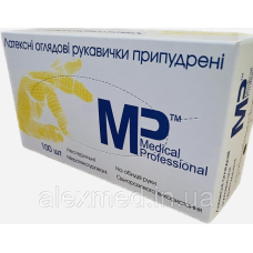 Латексні оглядові рукавички неопудрені MEDICAL PROFESSIONAL™ L