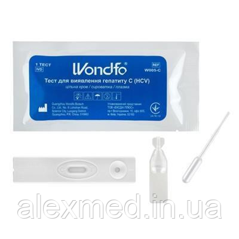 Тест для виявлення Гепатиту С (HCV)