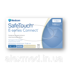 Рукавички латексні SafeTouch® E-Series опудренні М