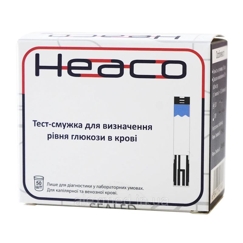 Тест-смужки до глюкометра Heaco Safe AQ Voice (50 шт.)