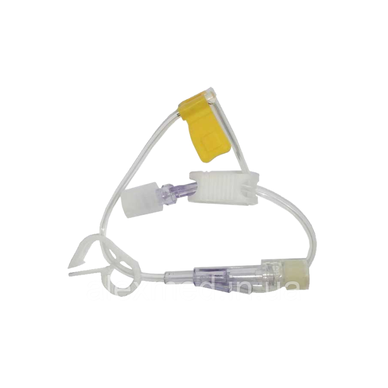 Голка Хубера 20G*25мм з подовжувачем та Y-коннектором ONCOMEDICA Голка Хубера 20G*25мм з подовжувачем та Y-коннектором ONCOMEDICA