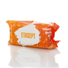 Етасепт (Неосептин Перевін) серветки (універсальні) 120 шт.