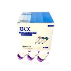 Ланцет безпечний ULX™ модель IV голка G30 глибина проникнення 1.5 (стерильний) Потік крові Мікро