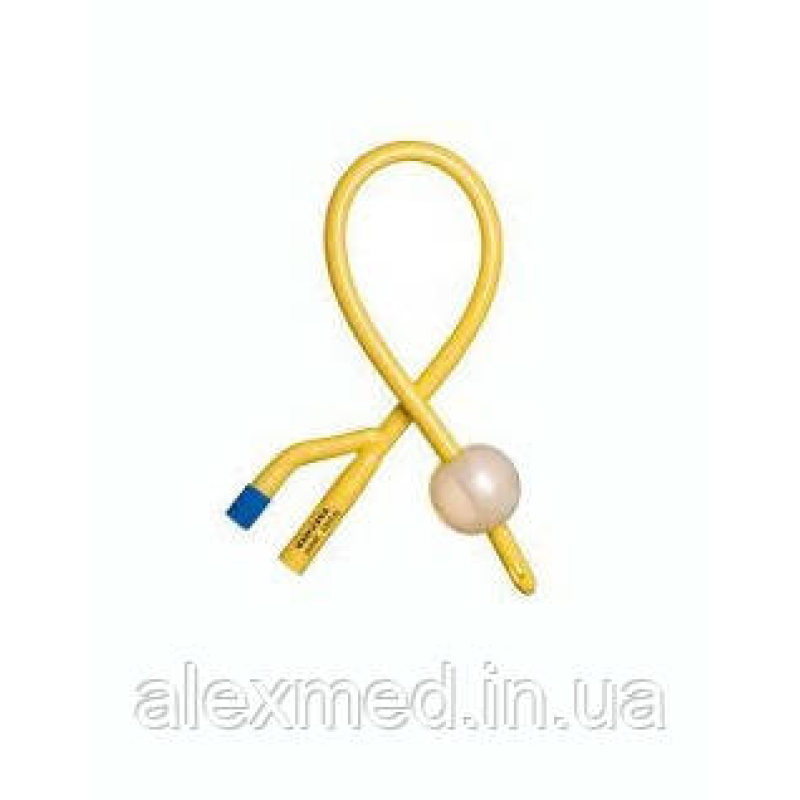 Катетер Фолея 2х ходовий з сілколатексу 26